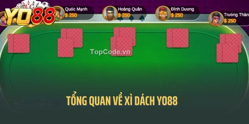 Tổng quan về Xì dách Yo88